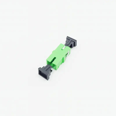 Solo color verde del SC UPC APC del adaptador de la fibra óptica del duplex del modo