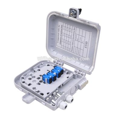 Caja terminal de la fibra óptica de 8 bases para el acceso sin cortar de la fibra del cable de la SIESTA ODP FTB FTTH