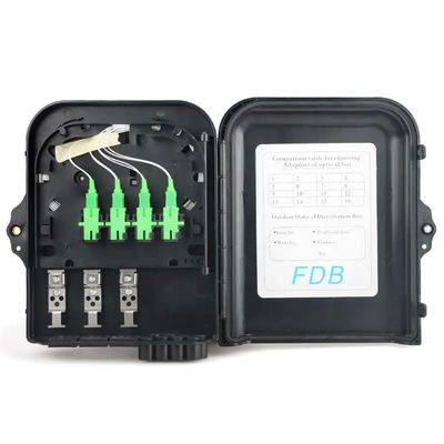 Caja terminal de la fibra óptica de 8 bases para el acceso sin cortar de la fibra del cable de la SIESTA ODP FTB FTTH