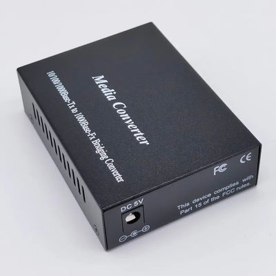 Convertidor 1000base Tx de la fibra óptica del gigabit medios a 1000base Fx
