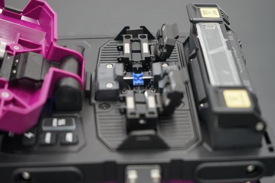 Accesorios multi del cable de la fibra de la lengua, máquina que empalma de fibra óptica 10s