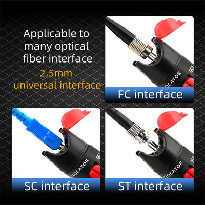 Accesorios modificados para requisitos particulares del cable de la fibra 650nm, Localizador visual de fallas tipo lápiz 30mw