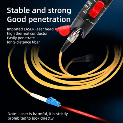 Accesorios modificados para requisitos particulares del cable de la fibra 650nm, Localizador visual de fallas tipo lápiz 30mw
