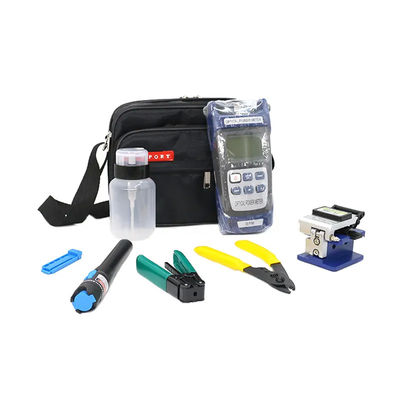 Localizador visual de la falta de Kit With Optical Power Meter de la herramienta de los accesorios del cable de la fibra de FTTX FTTH