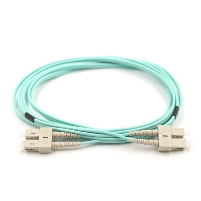 OM3 Fibra de cable de ensamblaje de fibra óptica saltadores o patchcords 5.0mm