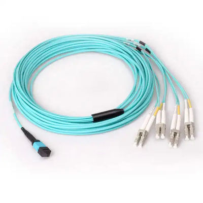 5.0mm Conjunto de conector óptico 50N Cables de 2 fibras Diámetro exterior