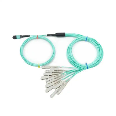 5.0mm Conjunto de conector óptico 50N Cables de 2 fibras Diámetro exterior