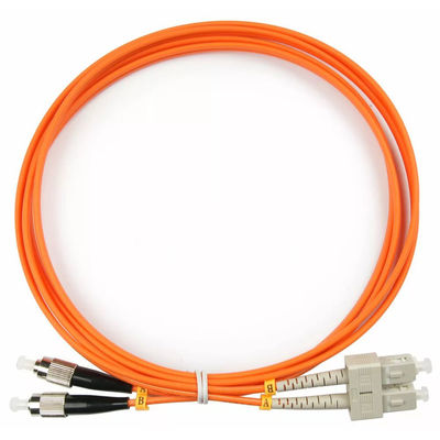 Cordón de parche de fibra óptica OFNP personalizado 45dB Humedad≤85%RH
