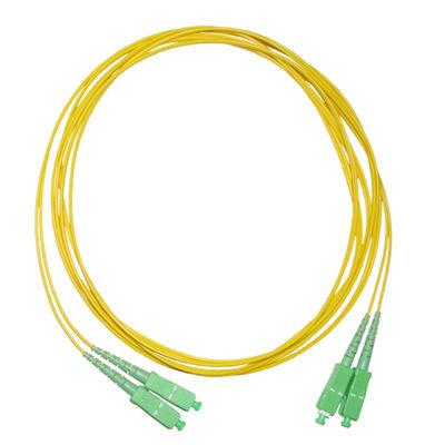 Pérdida de retorno de 45dB del parche de fibra óptica Pleno de plomo/ Riser/ LSZH/ OFNP/ OFNR