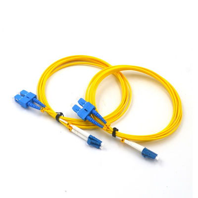 Pérdida de retorno de 45dB del parche de fibra óptica Pleno de plomo/ Riser/ LSZH/ OFNP/ OFNR