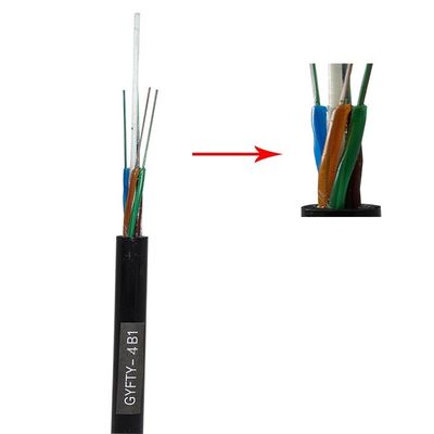 El cable de acero de resistencia del miembro de fibra óptica de alambre de aramida OS2 eficiente