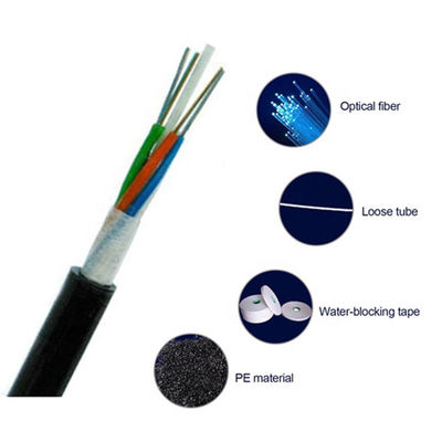 El cable de acero de resistencia del miembro de fibra óptica de alambre de aramida OS2 eficiente