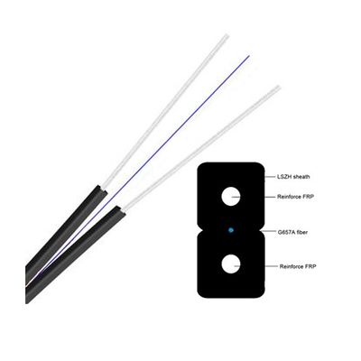 Cable de caída de fibra óptica de longitud de onda de 300N 850nm para conectividad de alta velocidad